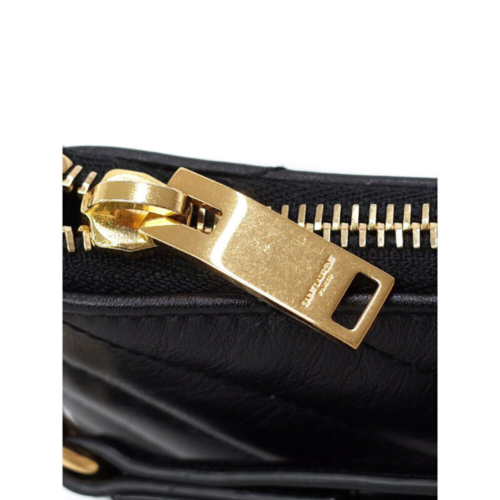 SAINT LAURENT PARIS Monogram Document Holder Clutch Bag - Picture 9 of 9